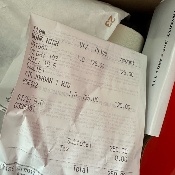 ACTIVEWEAR ▪️Air Jordan 1 Mid ( NWT) size 9 - Picture 10 of 13